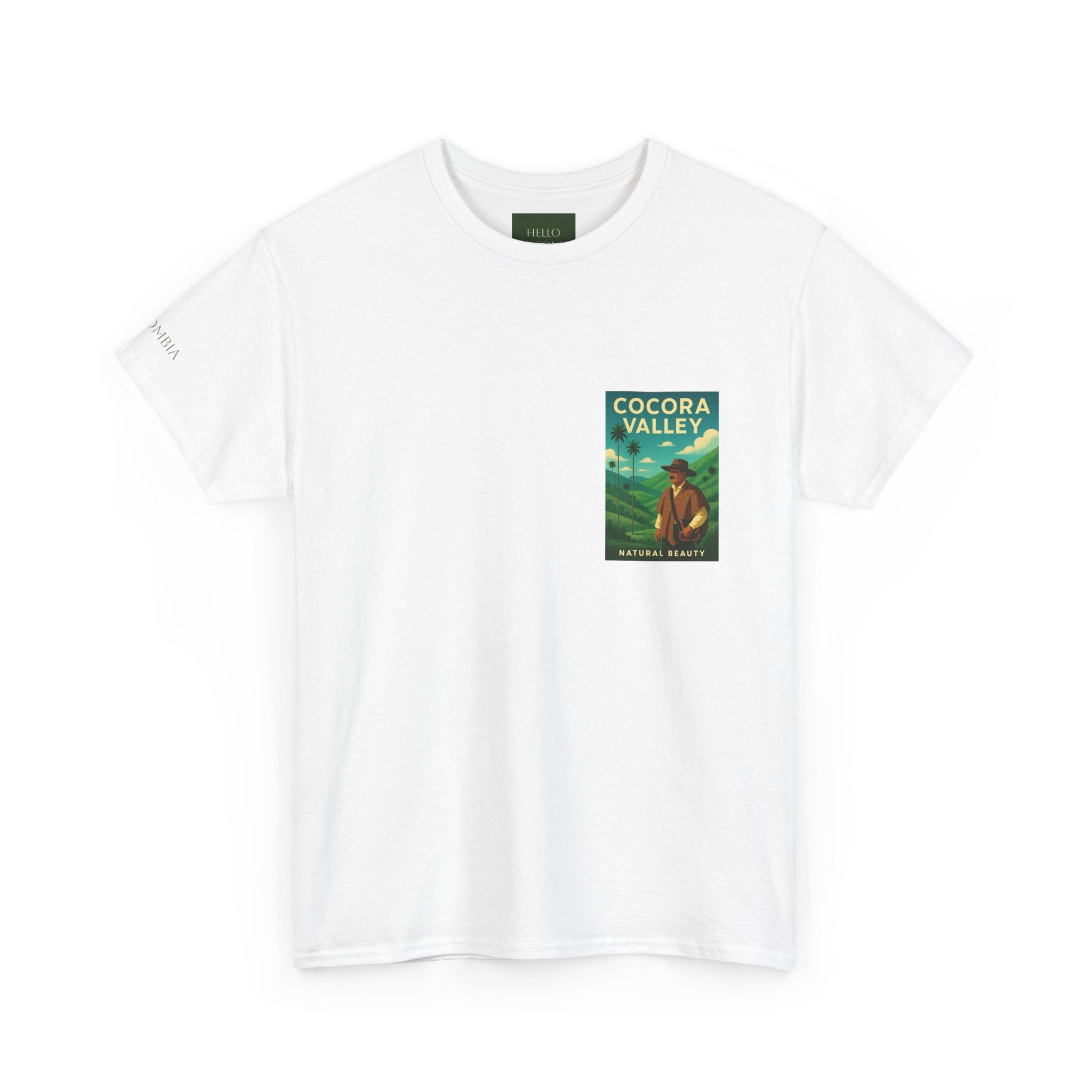 Cocora Valley T-Shirt — Scenic Colombia Nature Tee