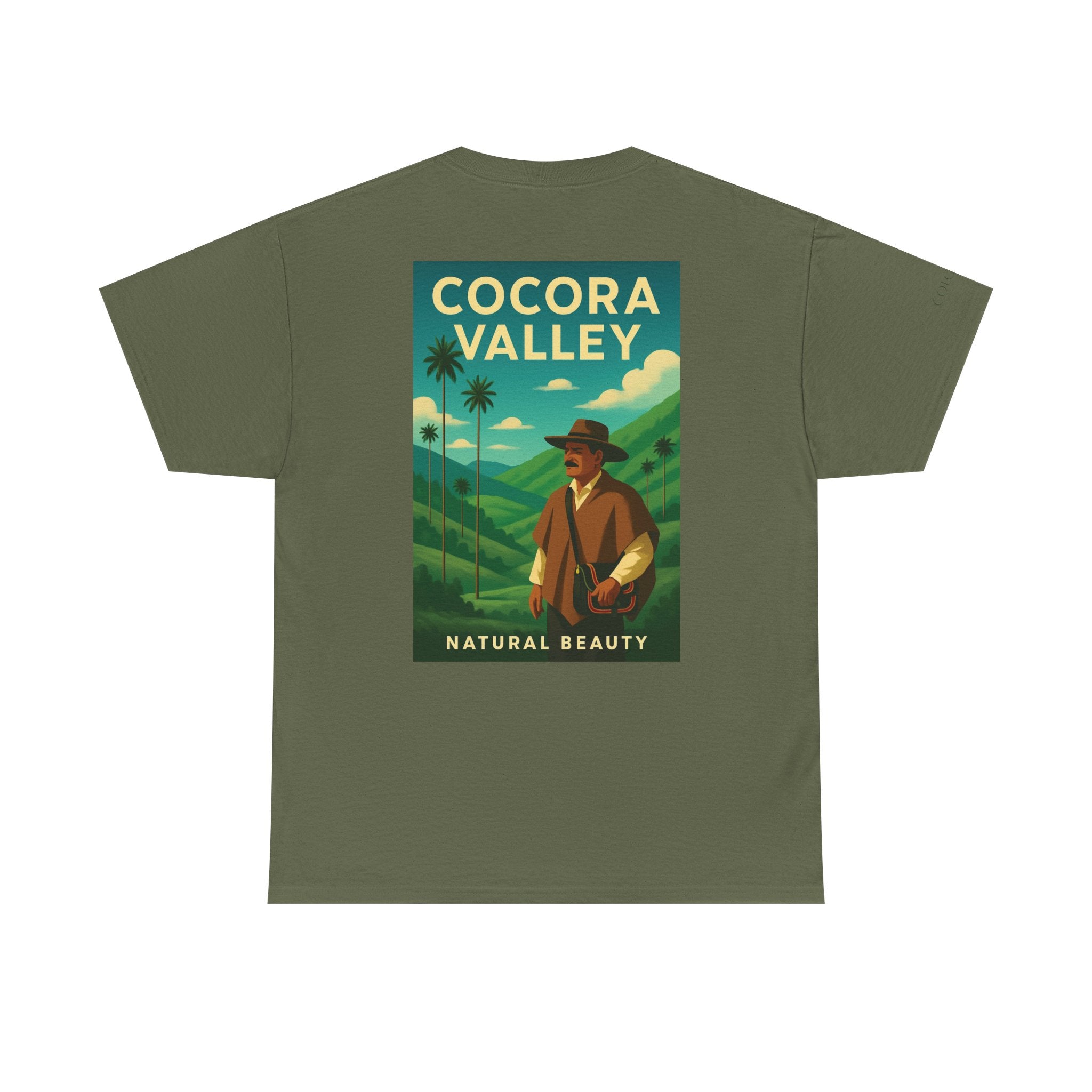 Cocora Valley T-Shirt — Scenic Colombia Nature Tee