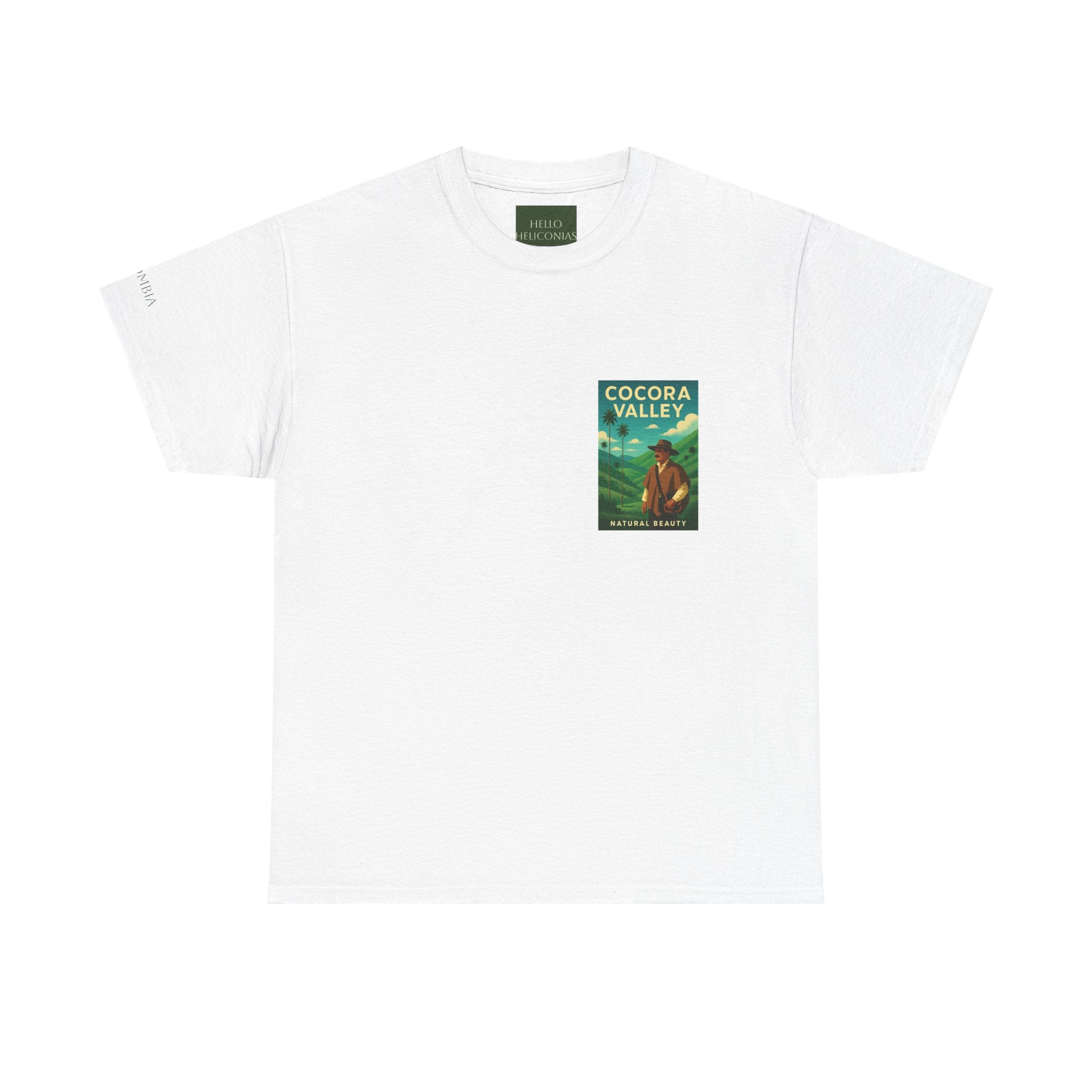 Cocora Valley T-Shirt — Scenic Colombia Nature Tee