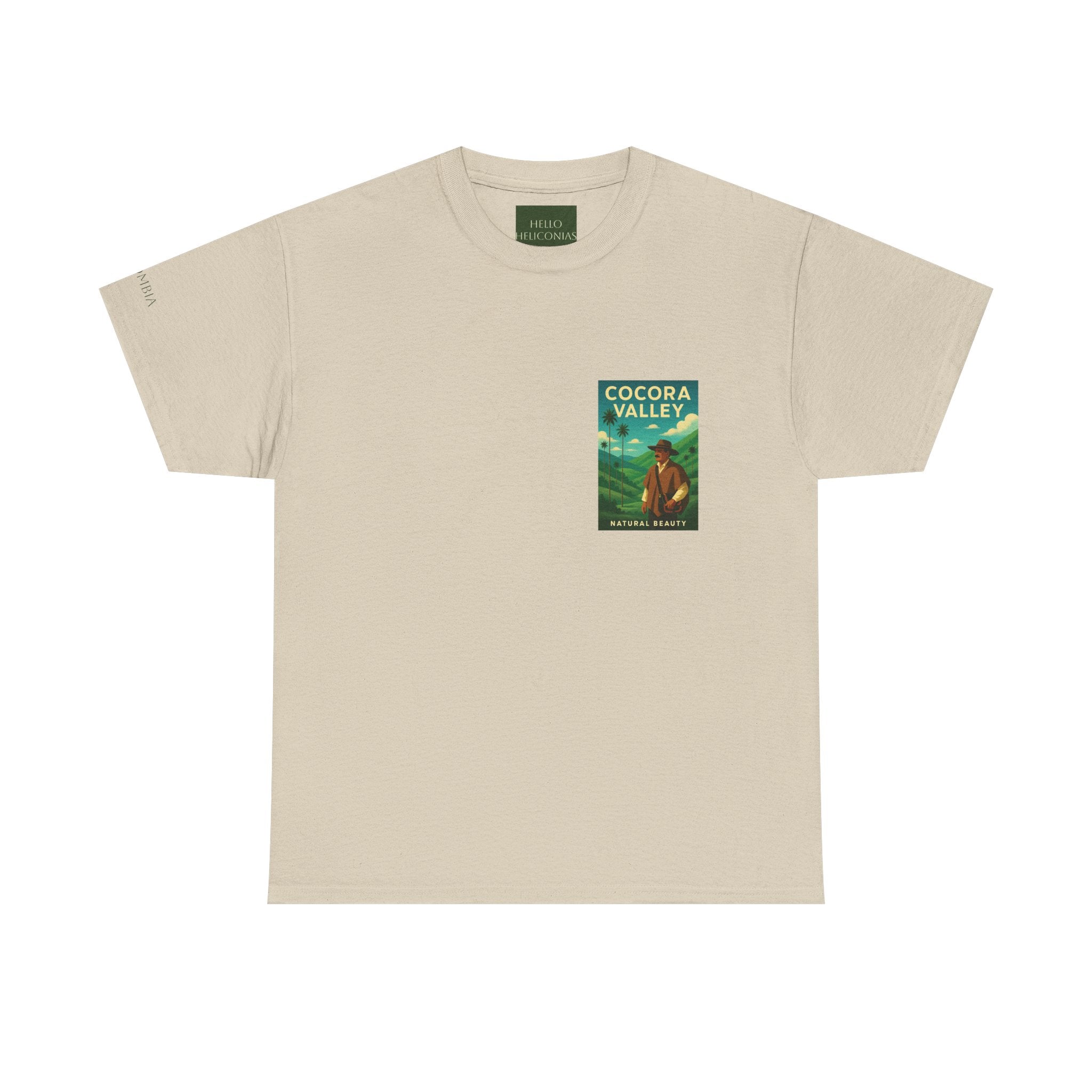 Cocora Valley T-Shirt — Scenic Colombia Nature Tee