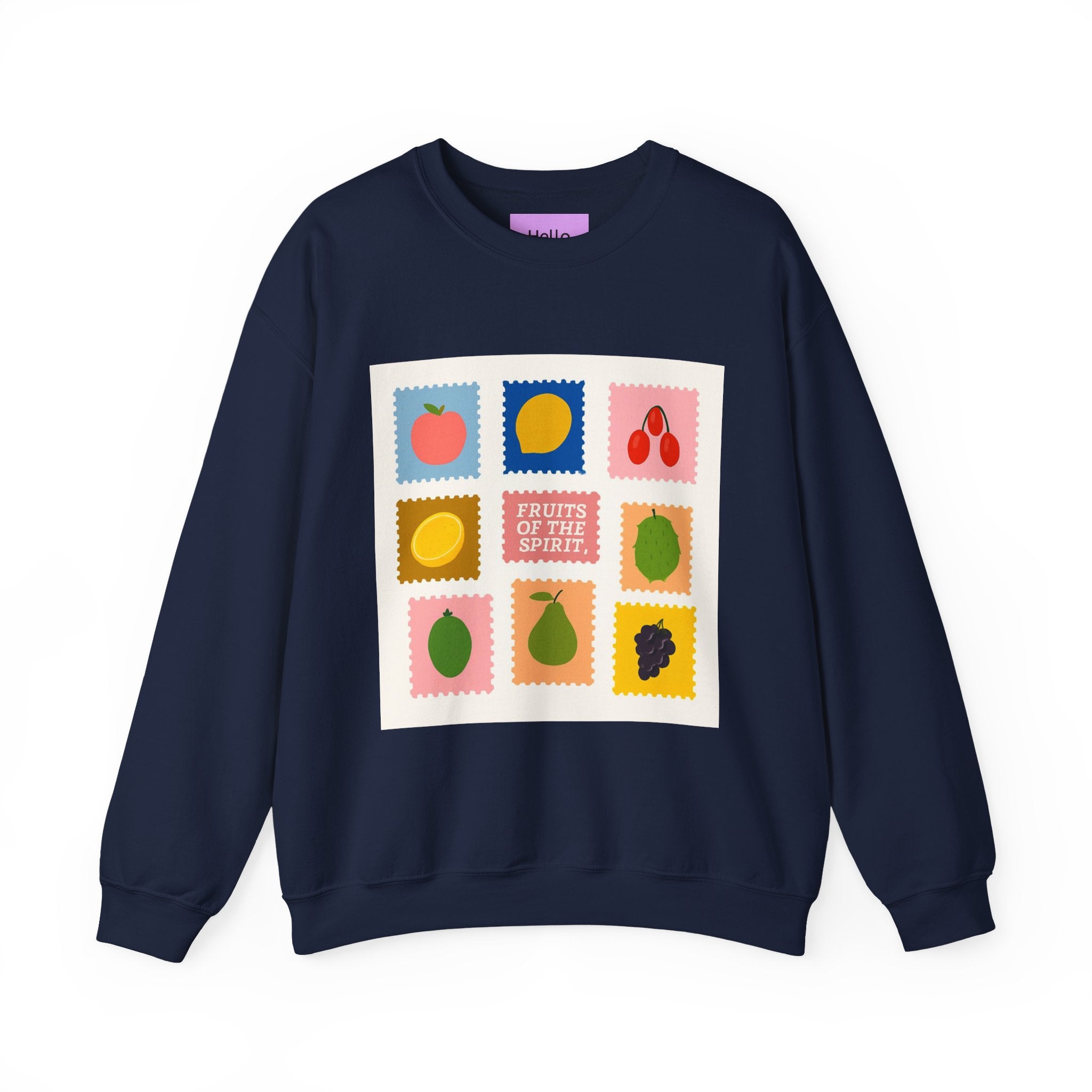 Fruit of the Spirit Crewneck Sweatshirt — Inspirational Faith Graphic