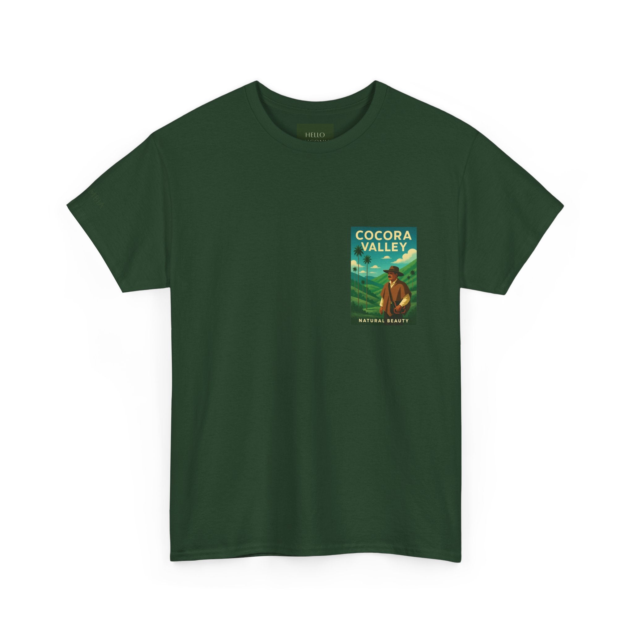 Cocora Valley T-Shirt — Scenic Colombia Nature Tee