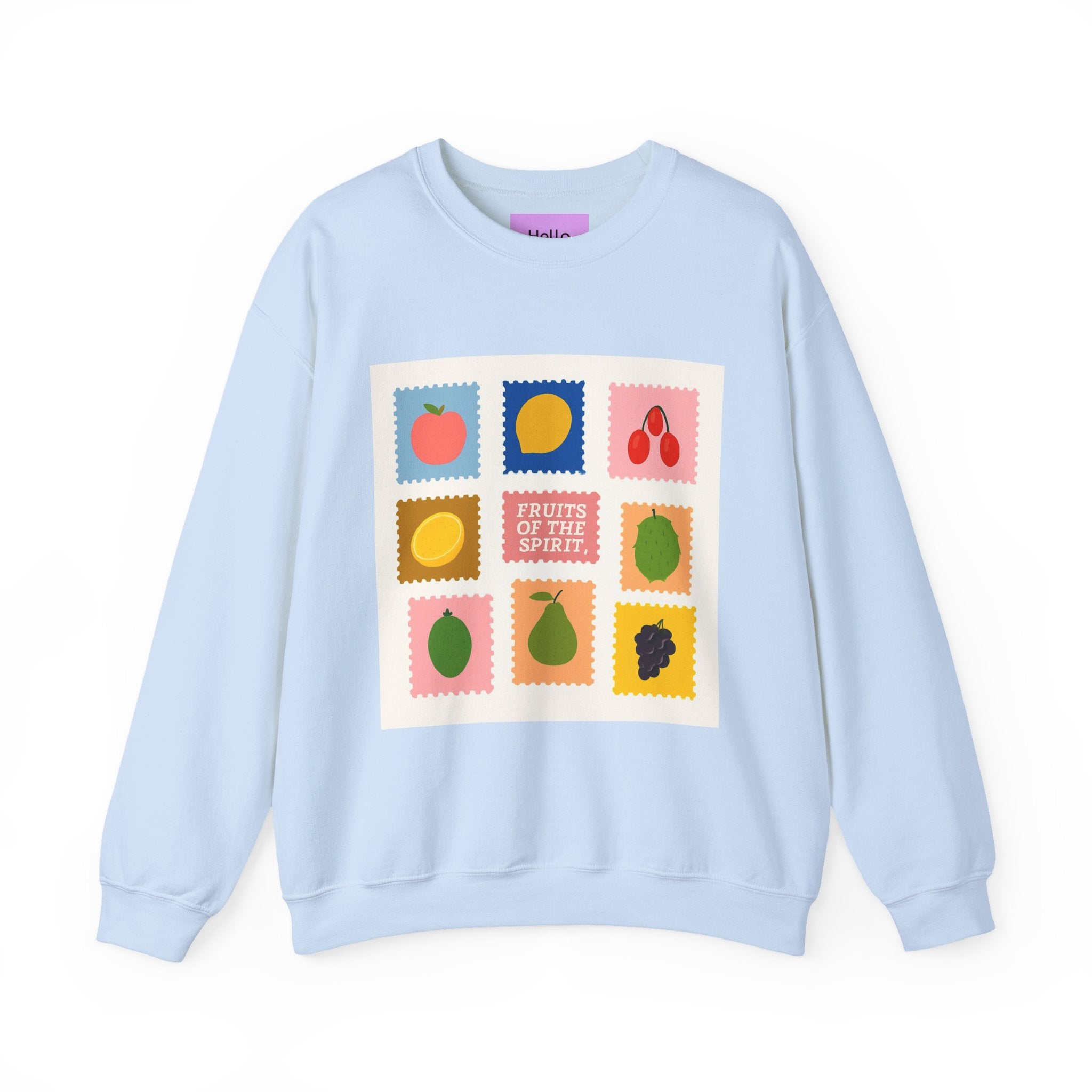 Fruit of the Spirit Crewneck Sweatshirt — Inspirational Faith Graphic