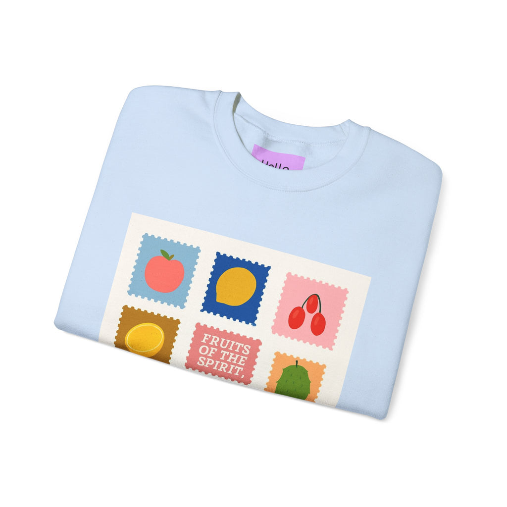 Fruit of the Spirit Crewneck Sweatshirt — Inspirational Faith Graphic