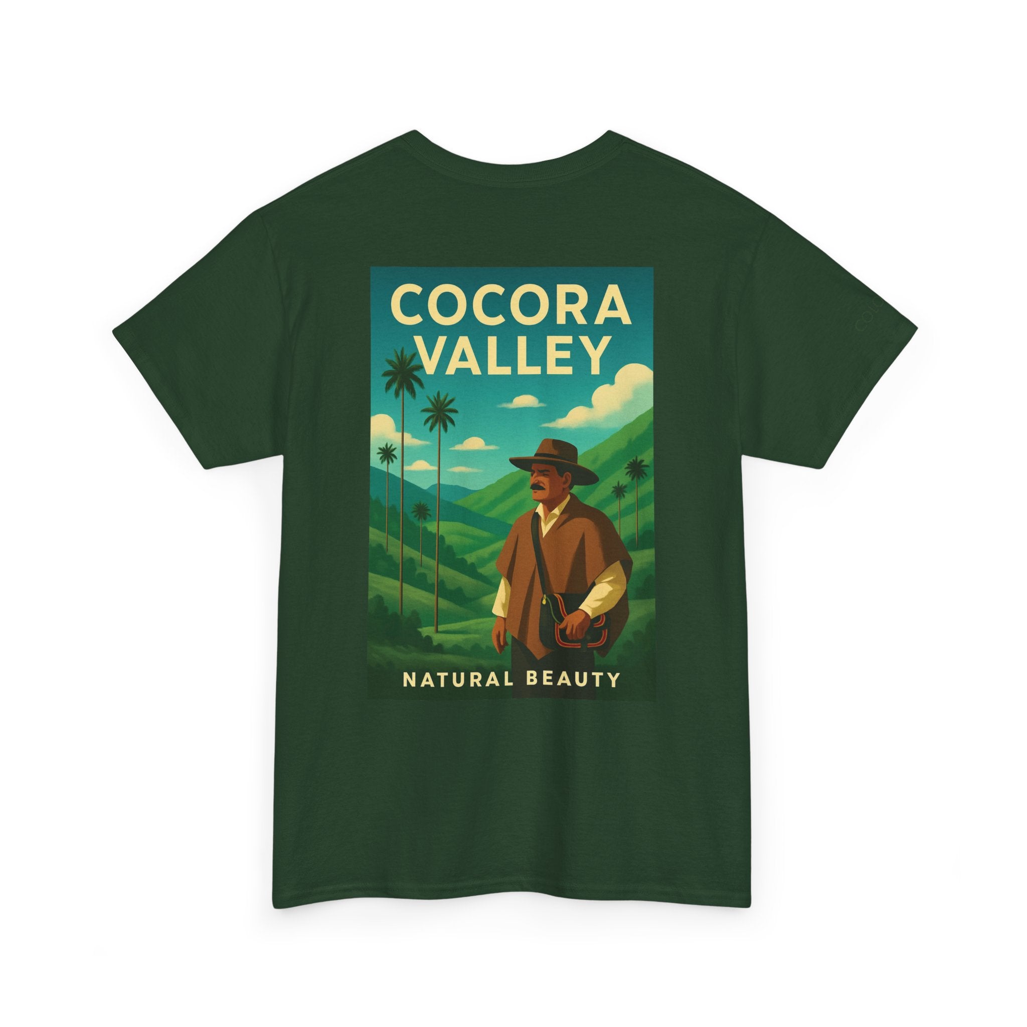 Cocora Valley T-Shirt — Scenic Colombia Nature Tee