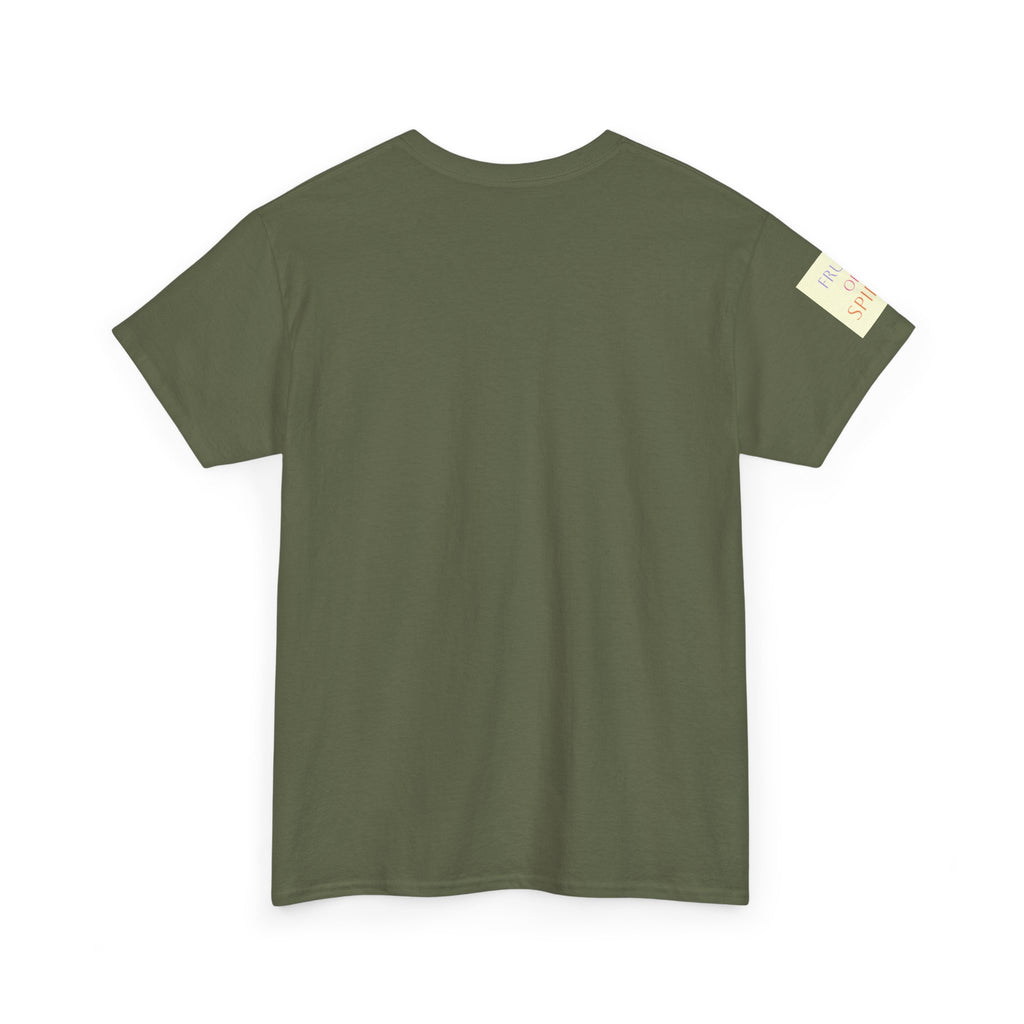 Fruit Stamps Graphic Tee — Cute Retro Produce Pattern