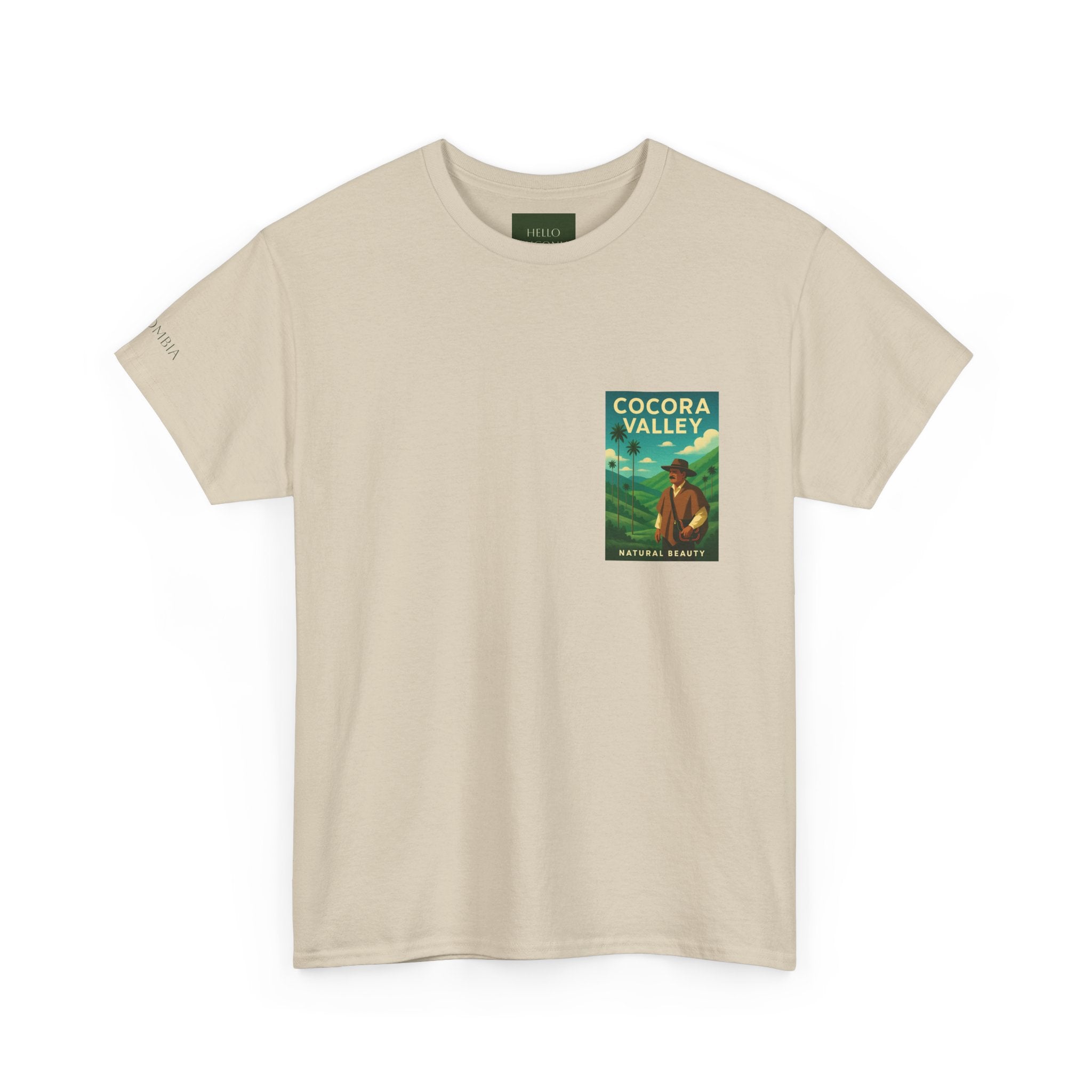 Cocora Valley T-Shirt — Scenic Colombia Nature Tee