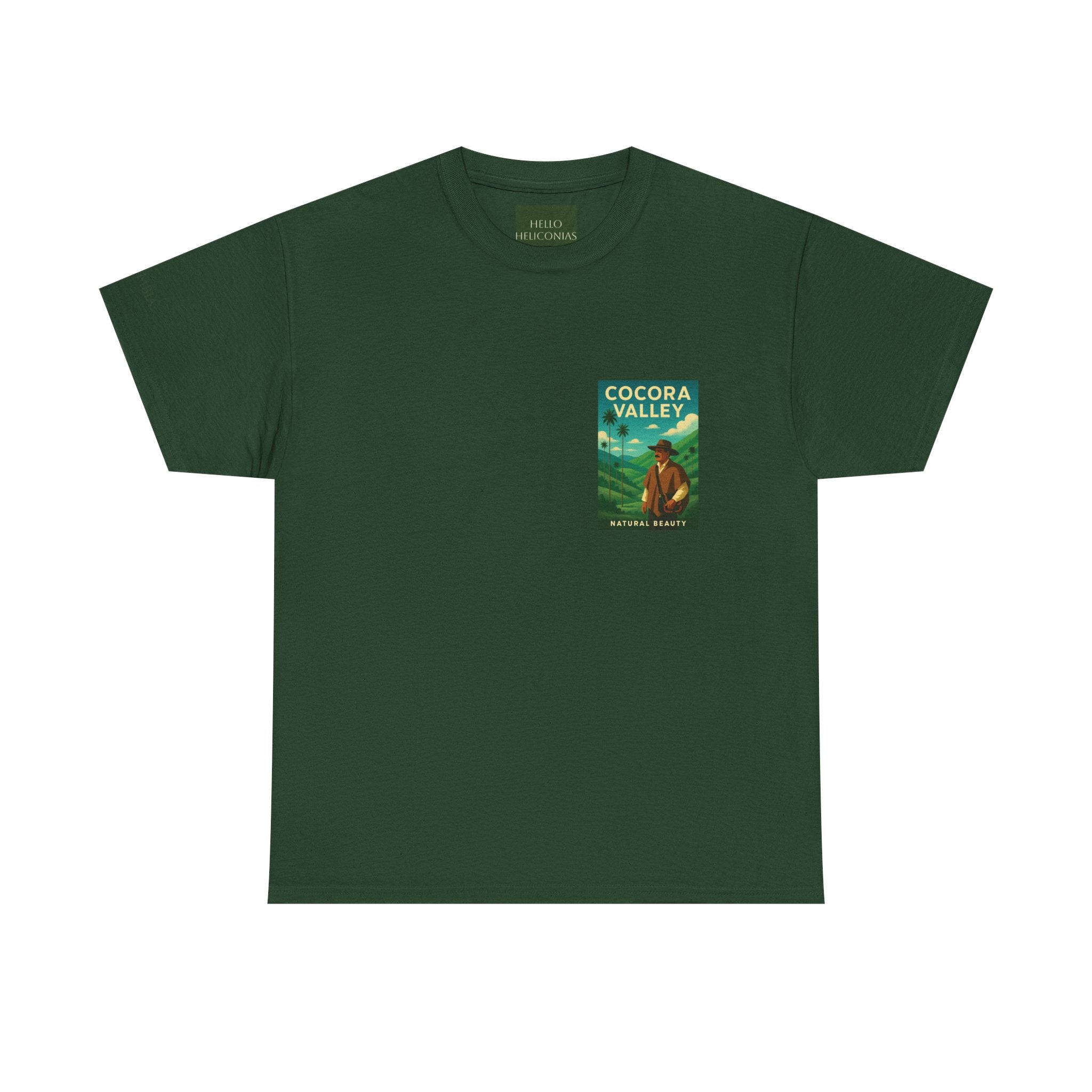 Cocora Valley T-Shirt — Scenic Colombia Nature Tee