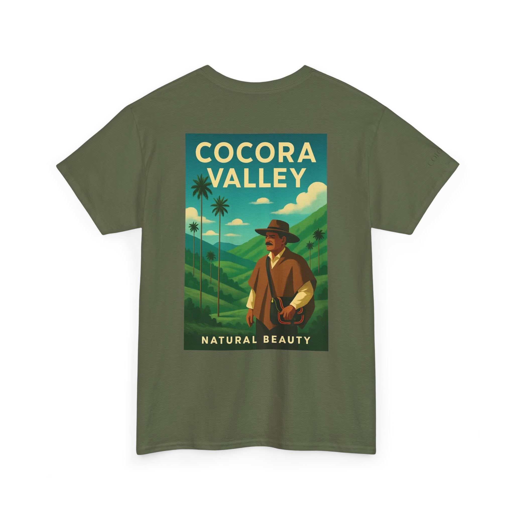 Cocora Valley T-Shirt — Scenic Colombia Nature Tee