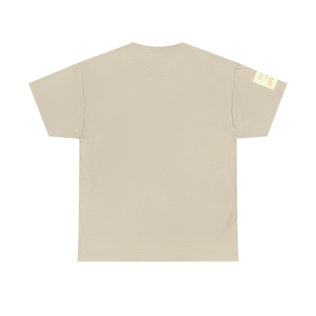 Fruit Stamps Graphic Tee — Cute Retro Produce Pattern