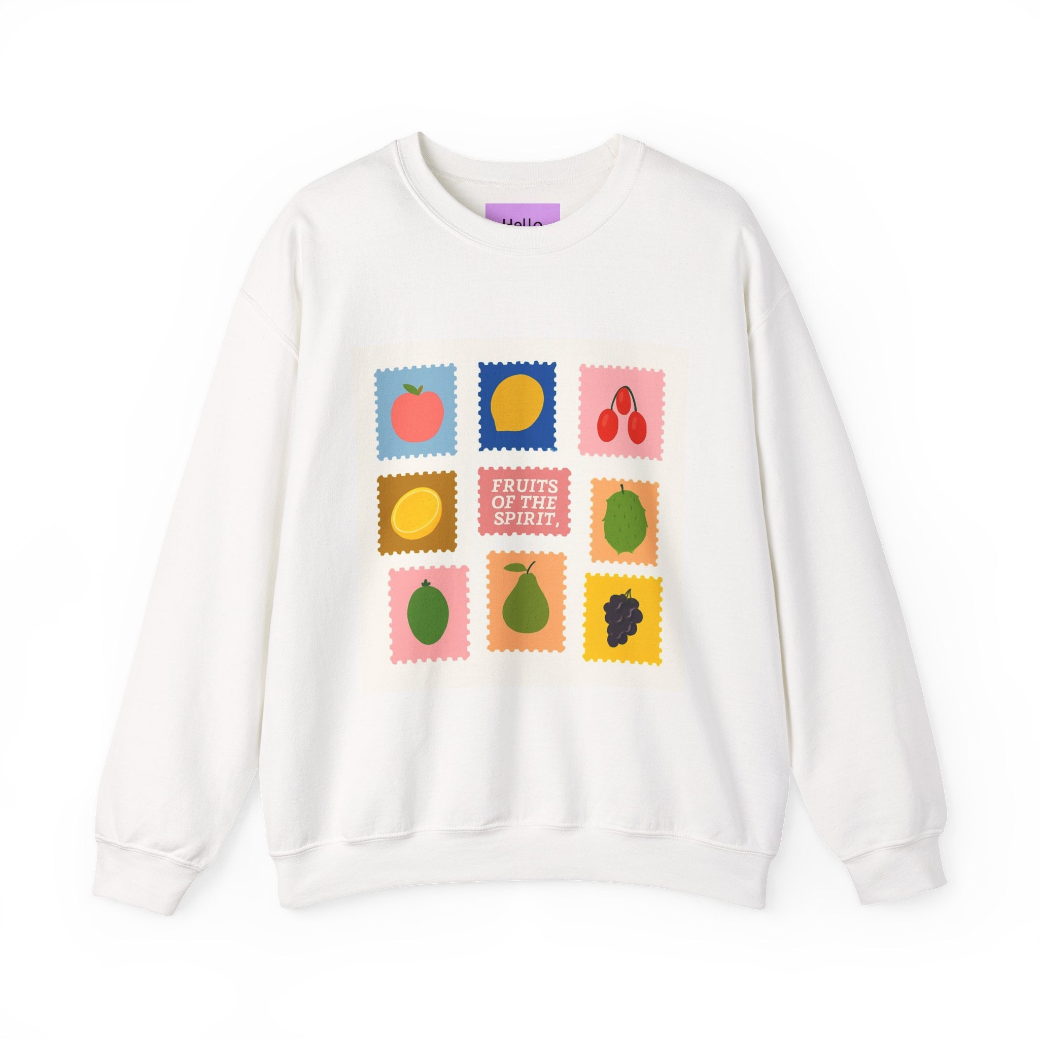 Fruit of the Spirit Crewneck Sweatshirt — Inspirational Faith Graphic
