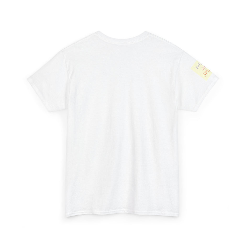 Fruit Stamps Graphic Tee — Cute Retro Produce Pattern