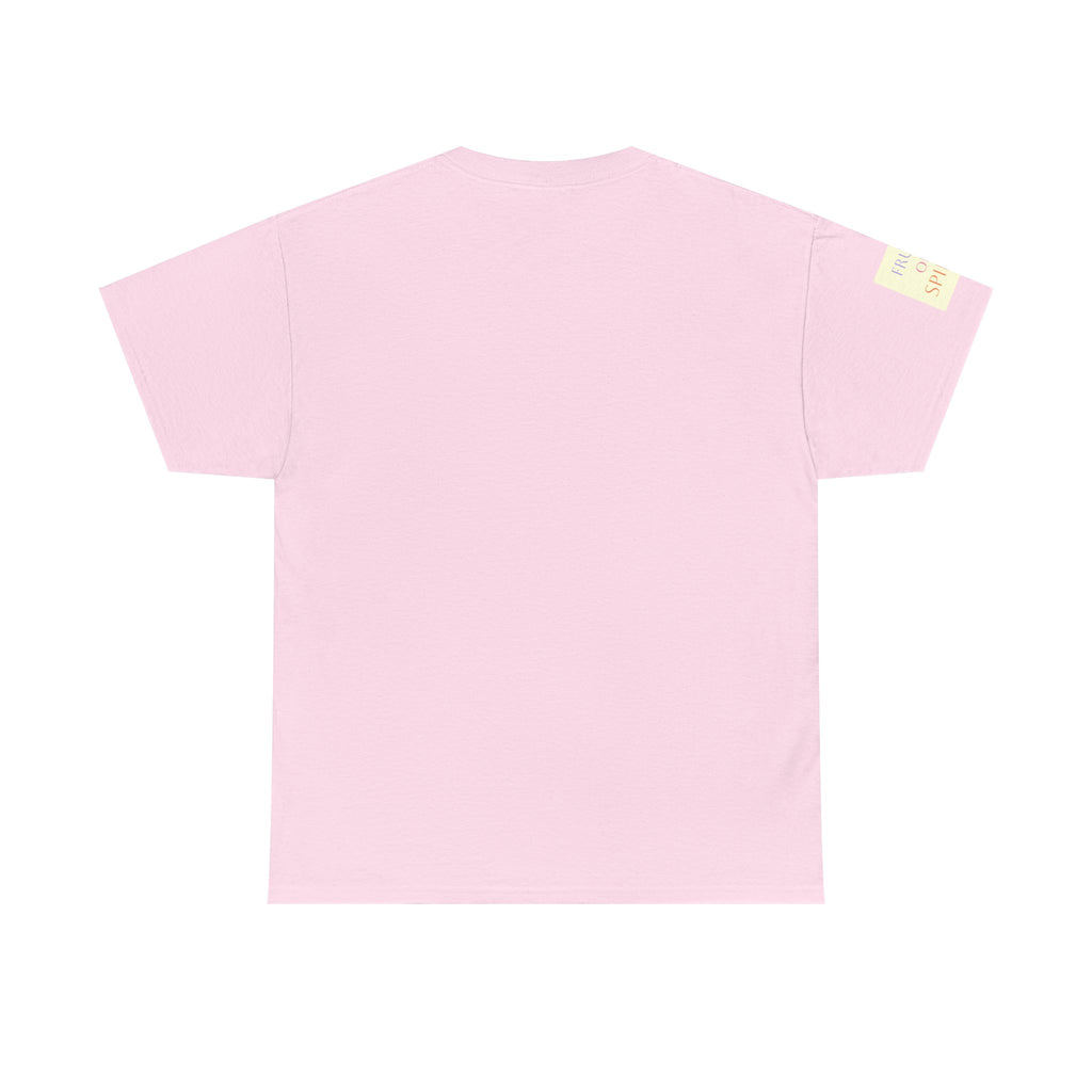 Fruit Stamps Graphic Tee — Cute Retro Produce Pattern