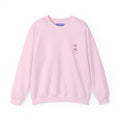 Heliconia Flower Crewneck Sweatshirt — Tropical Botanical Design