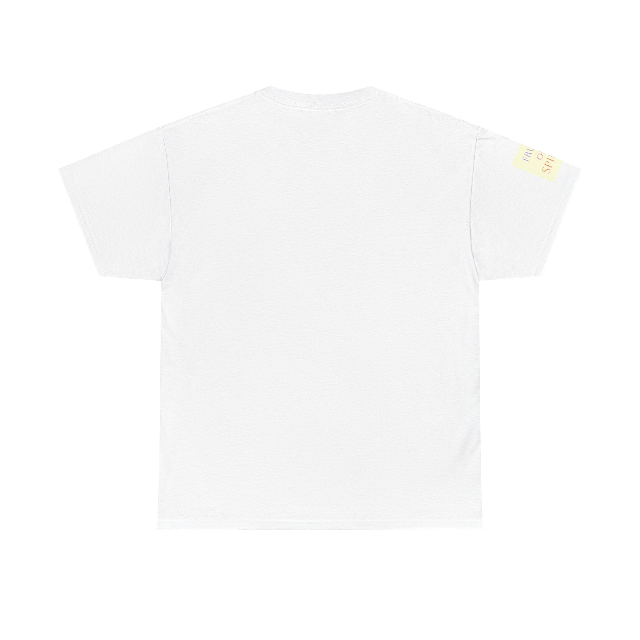 Fruit Stamps Graphic Tee — Cute Retro Produce Pattern